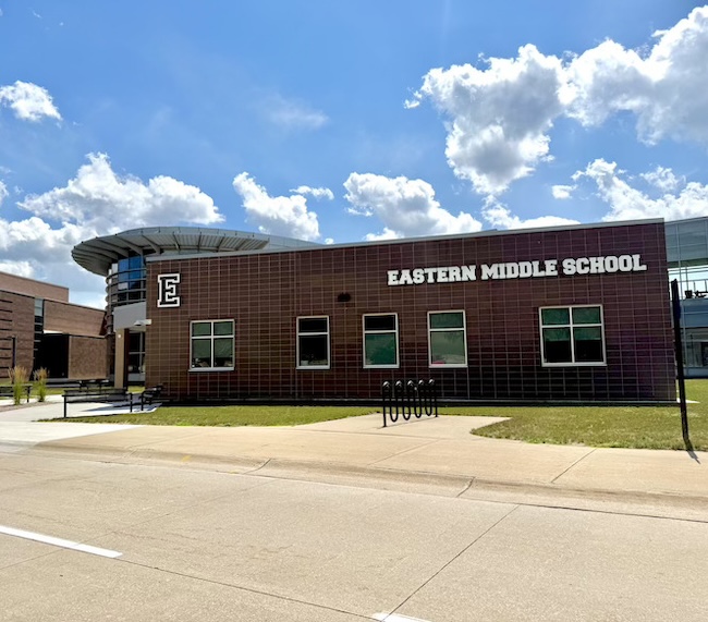 Front Entrance Eastern Middle School