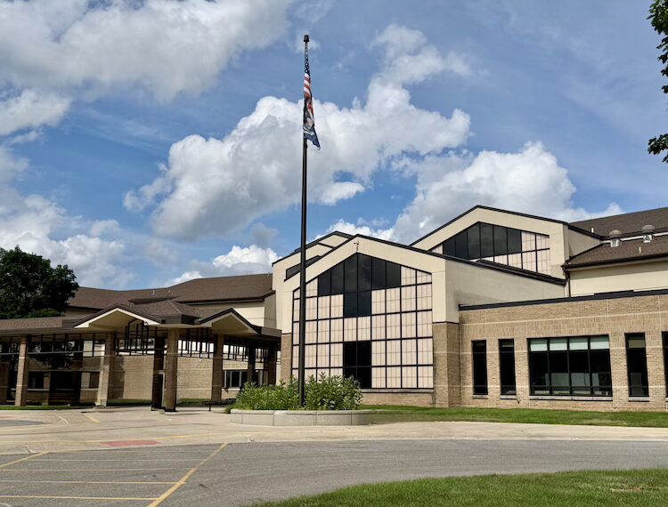 the front of meadow brook elementary