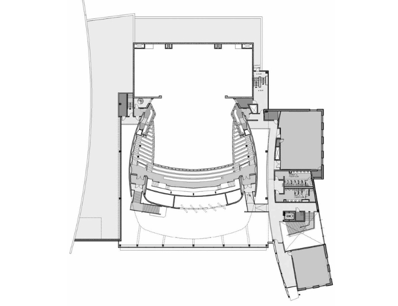 Fine Arts Mezz Map Diagram