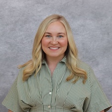 Woman smiling