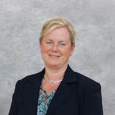 Woman smiling